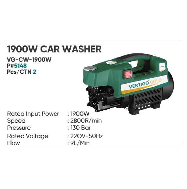 1900W Car Washer – VG-CW-1900W