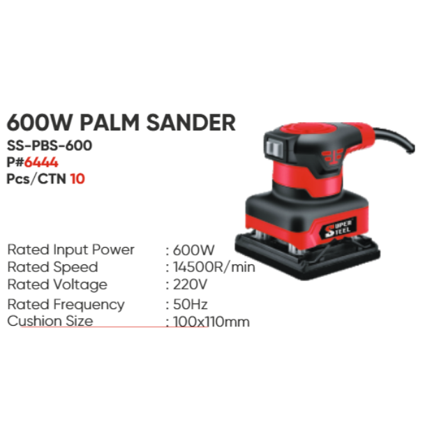 600W PALM SANDER – SS-PBS-600